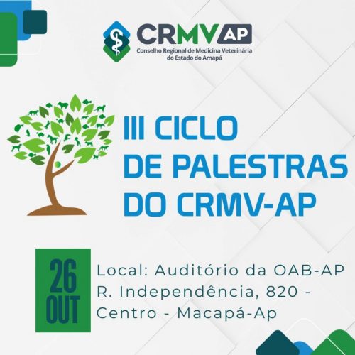 III Ciclo de Palestras do CRMV-AP